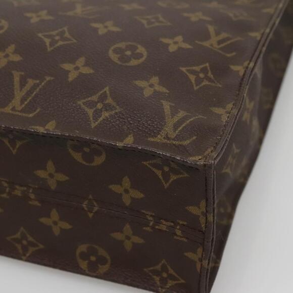 LOUIS VUITTON Monogram Sac Plat Hand Bag M51140 - Picture 10 of 16